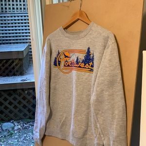 Neon Orange/Blue PNW Sweatahirt